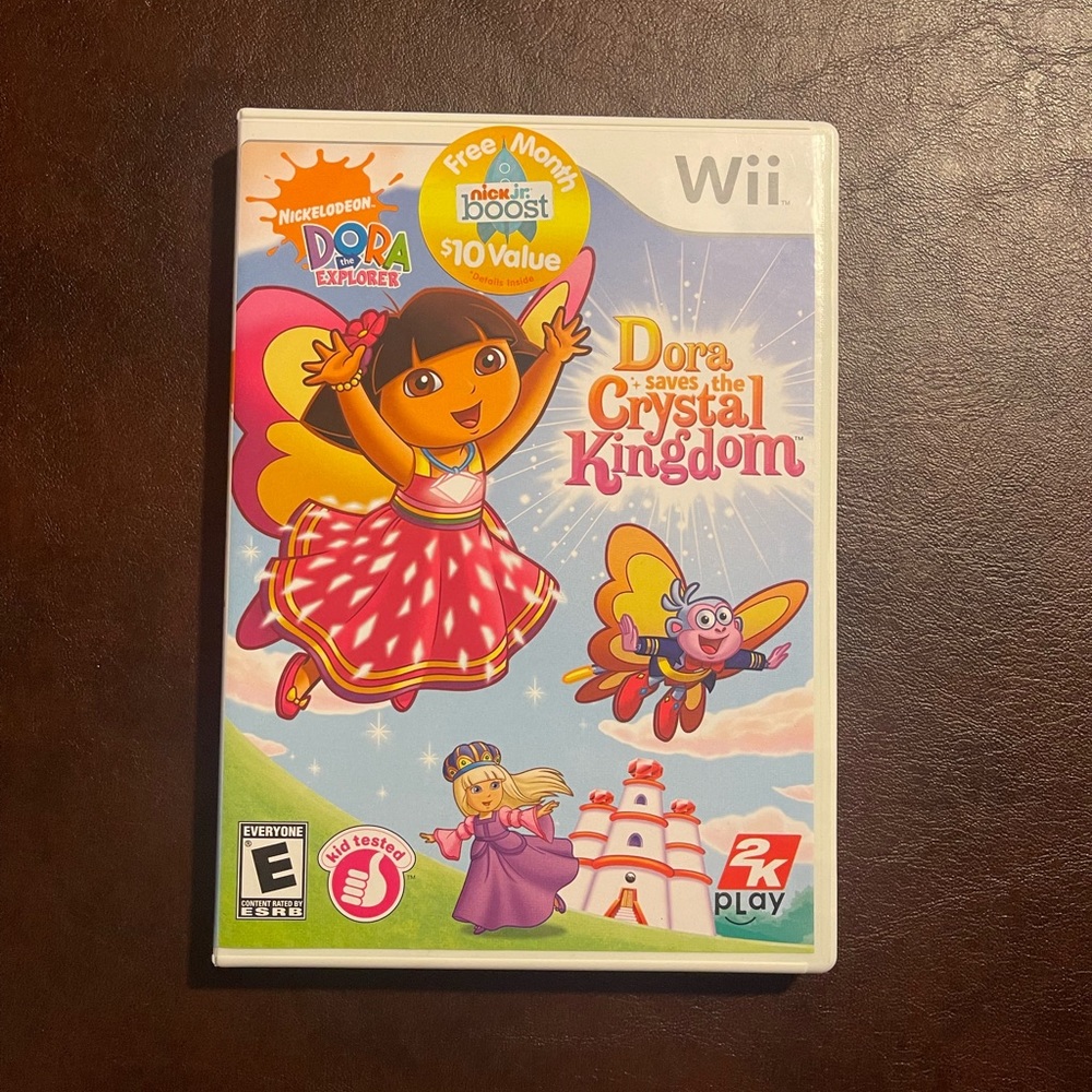 Dora Saves the Crystal Kingdom Wii Game